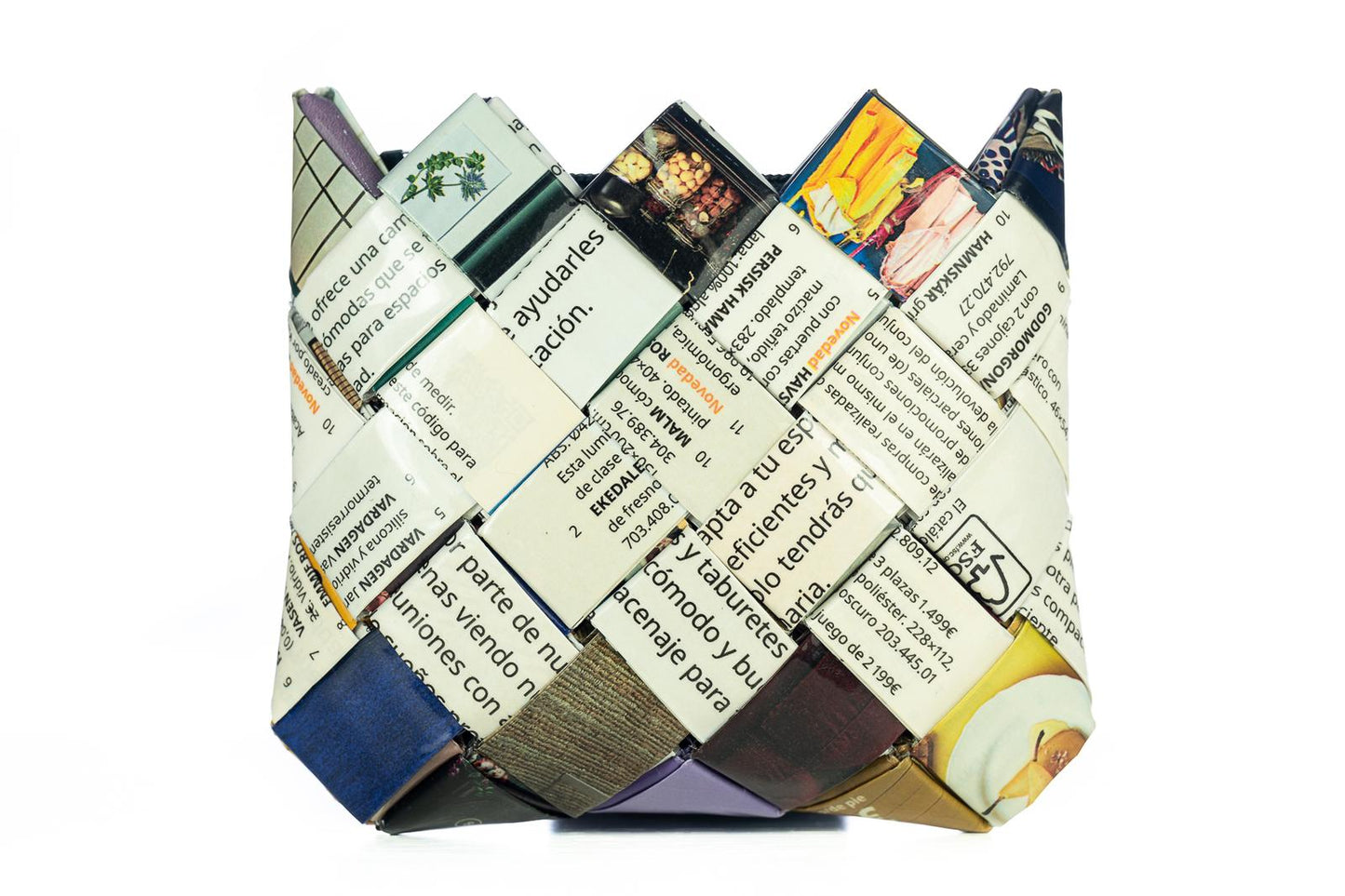 Carteras de Papel Reciclado Ikea ECO Complementos Sostenibles