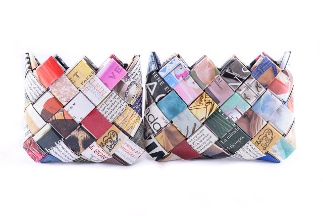 Carteras de Papel Reciclado Magazine Unidades Limitadas