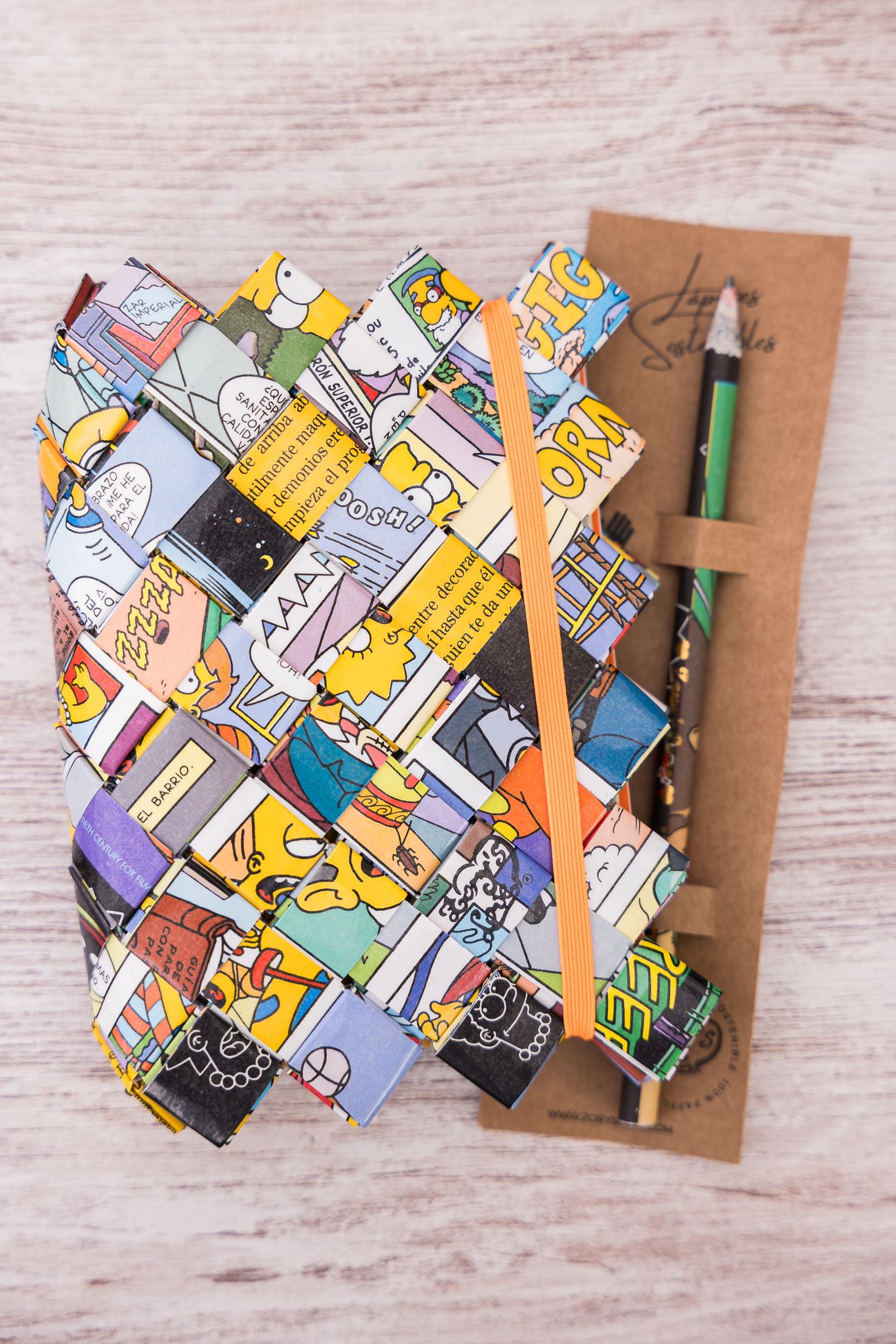 Mizory Los Simpson | Cuaderno artesanal único