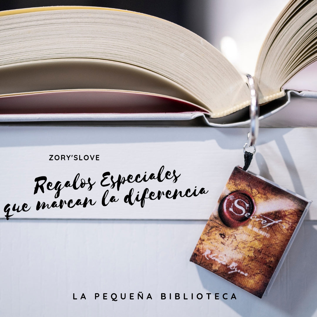 Mini Libro "The Secret" – Marcapáginas, Colgante o Llavero