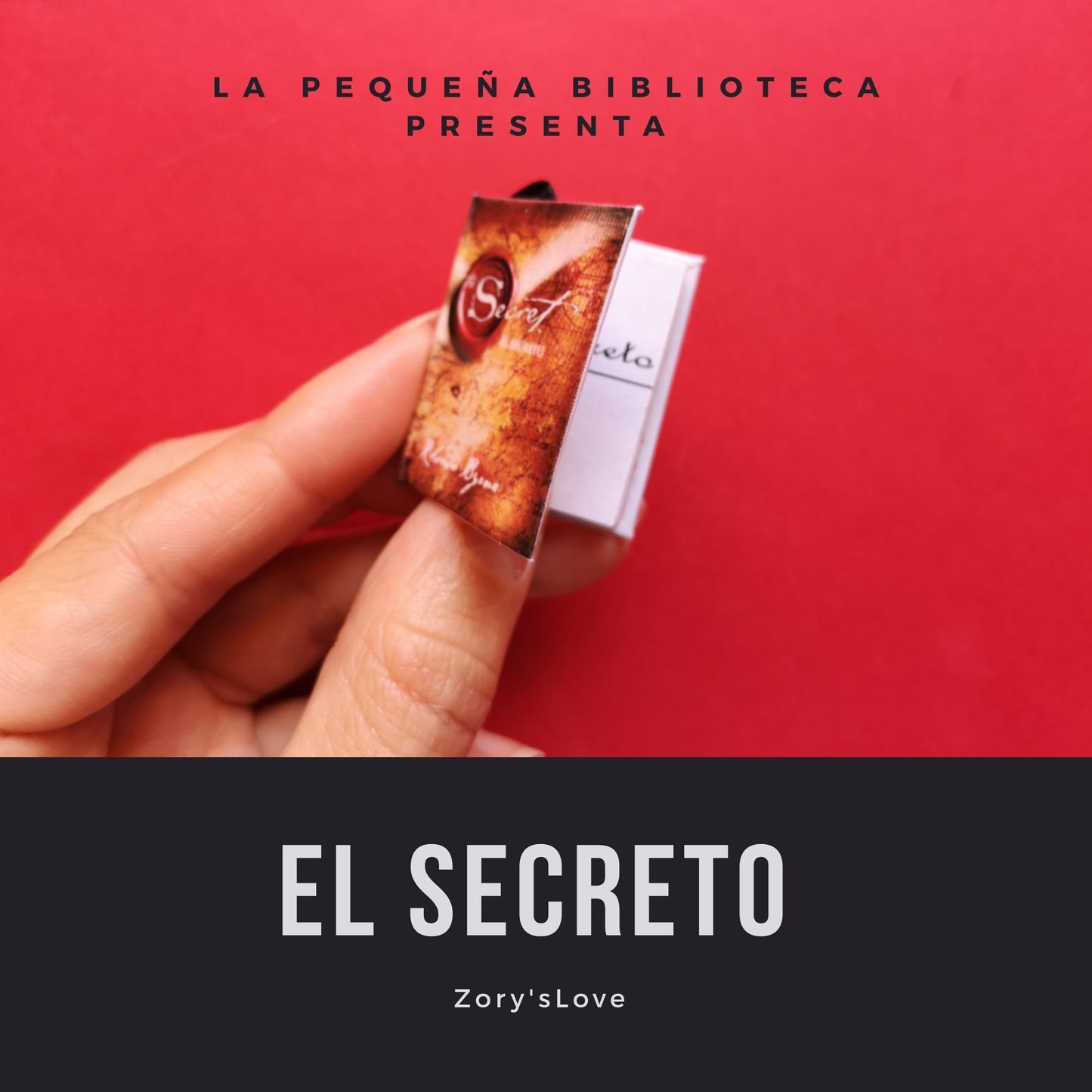 Mini Libro "The Secret" – Marcapáginas, Colgante o Llavero