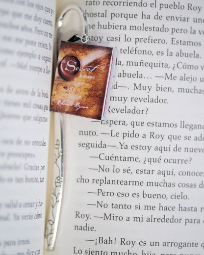 Mini Libro "The Secret" – Marcapáginas, Colgante o Llavero