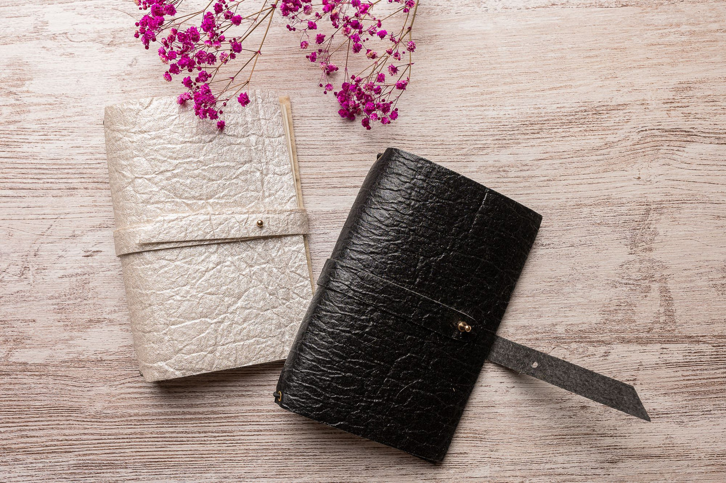 Midori Vegano Premium | Cuaderno Sostenible con Piel Vegana Colección Mineral