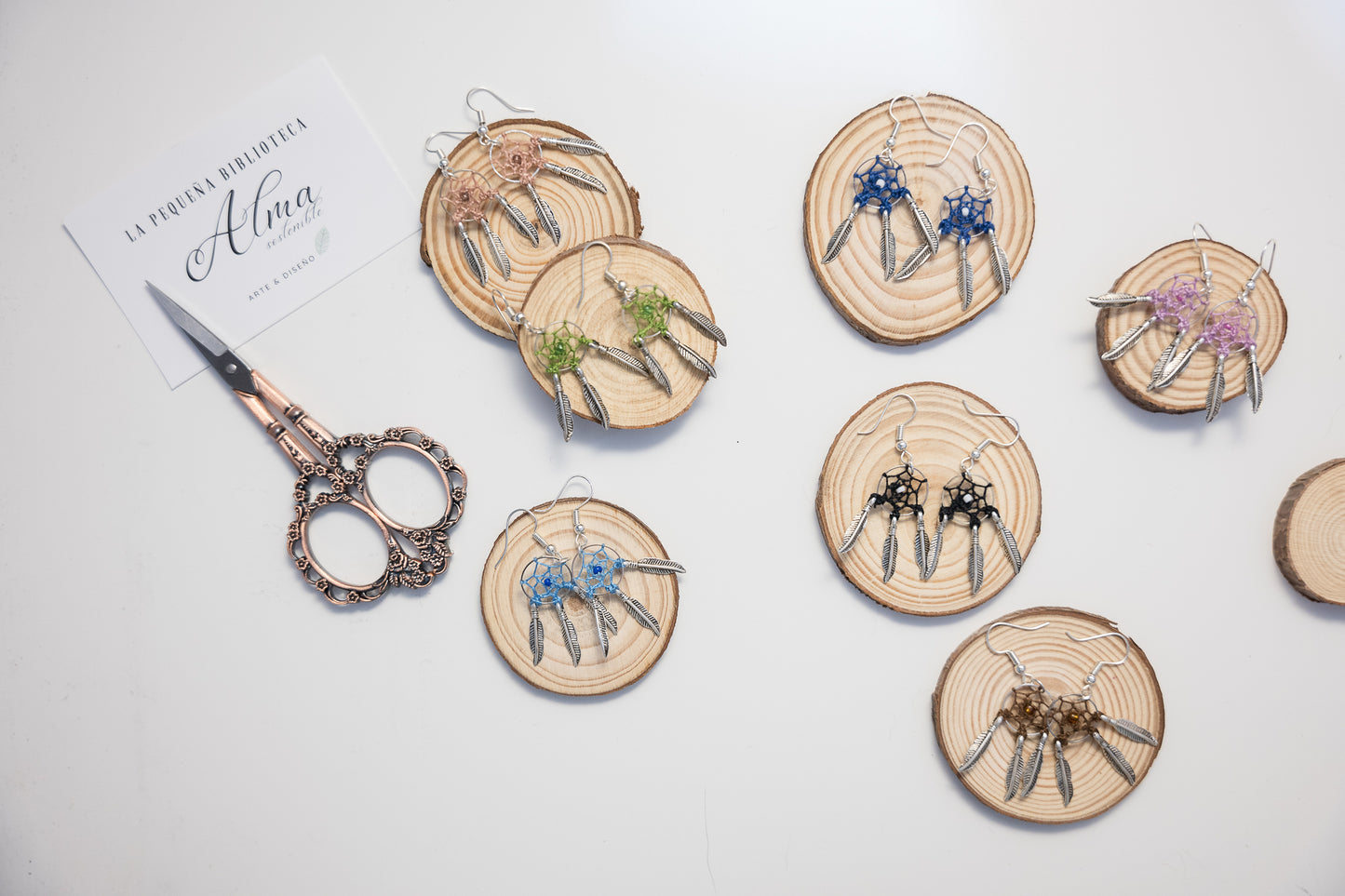 Pendientes y Colgantes Atrapasueños