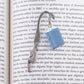 Mini Marcapáginas Mini Libro Piel Reutilizada. Marcador de pagina